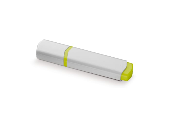 Surligneur publicitaire 110 MM Blanc / Jaune